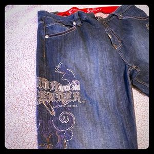Crown Holder Blue Jeans